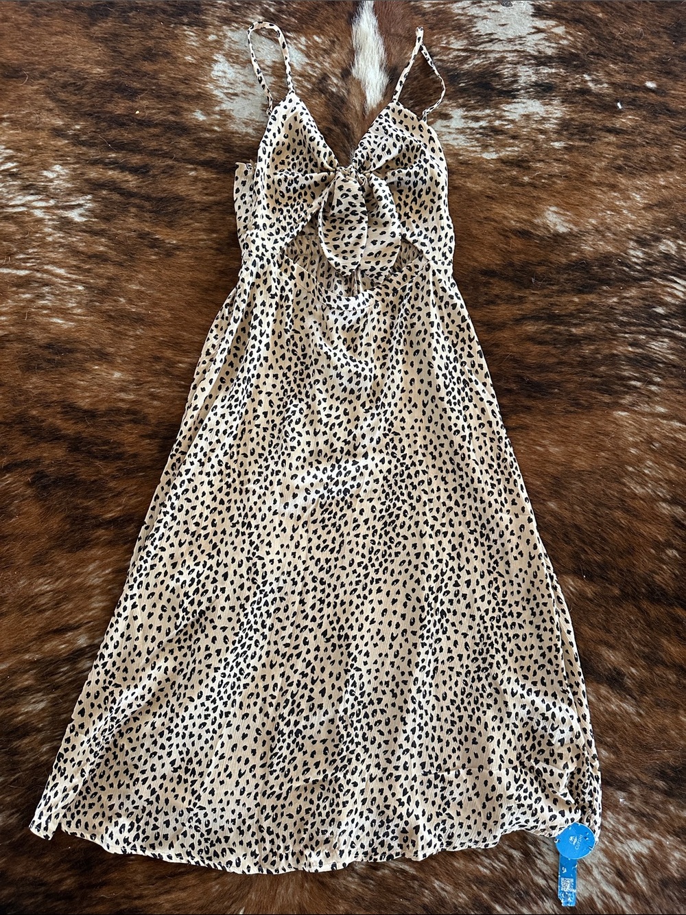 NWT Cupshe leopard dress size small